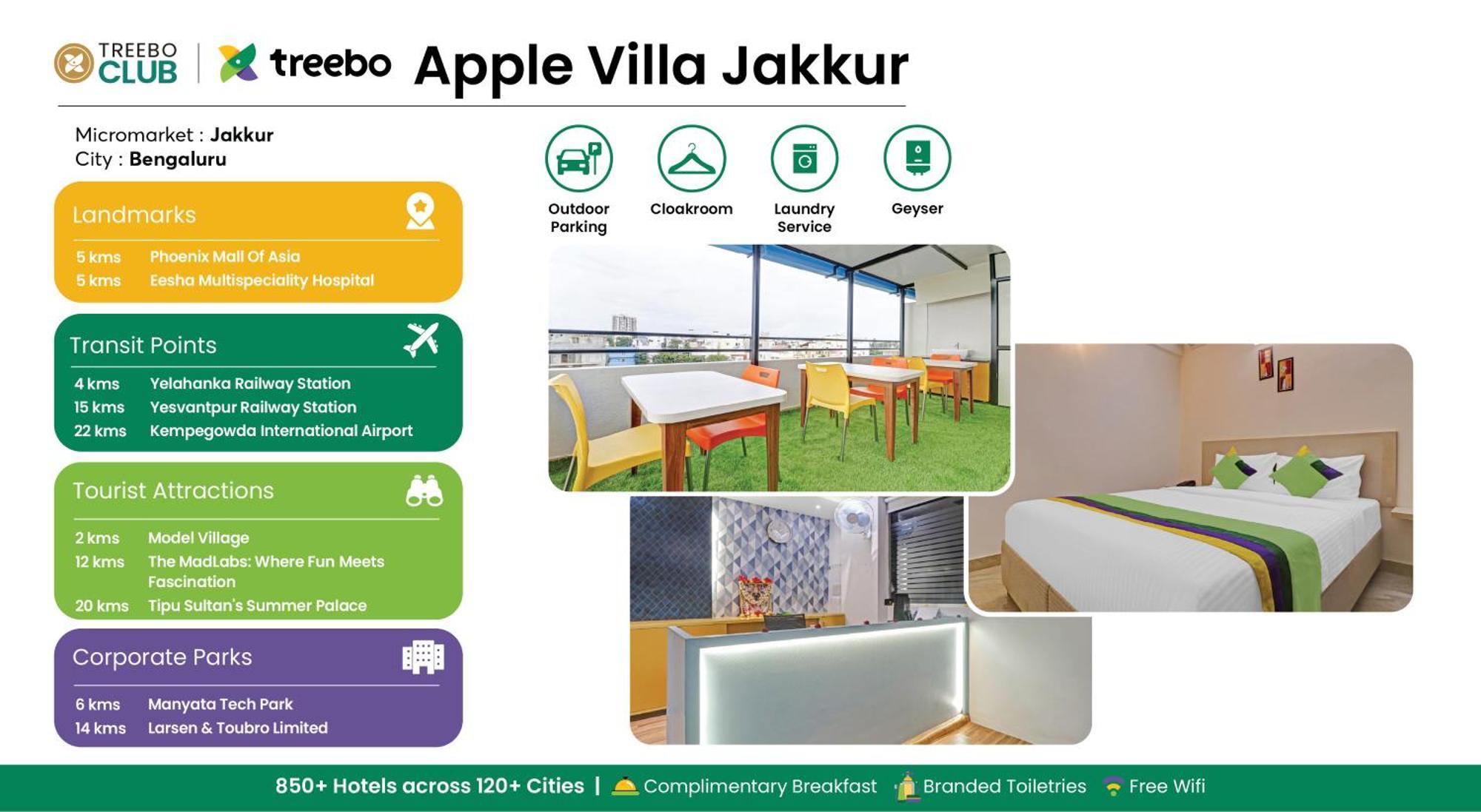 Treebo Apple Villa Bangalore Exteriör bild